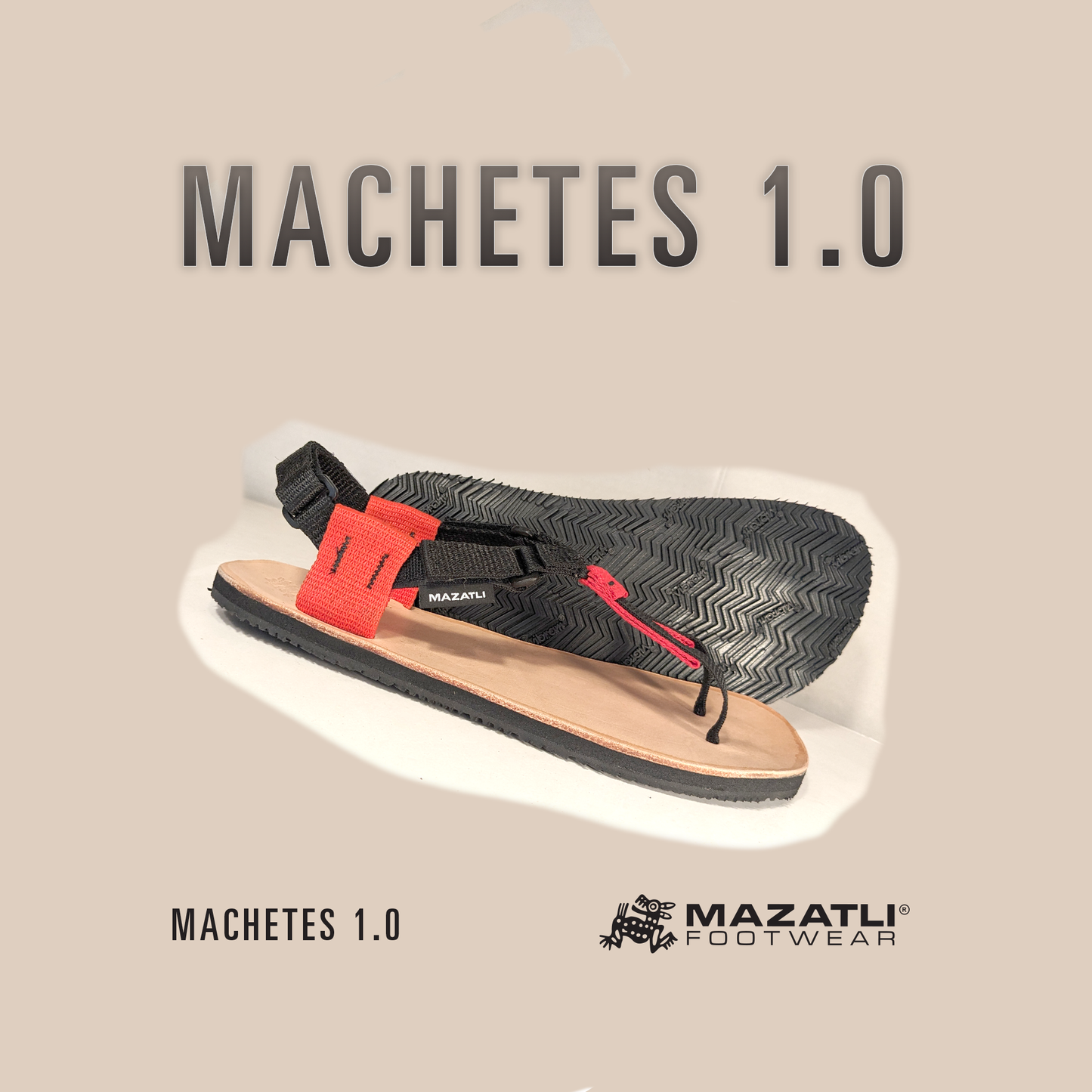 Mazatli Machete Cactlis Running Sandals