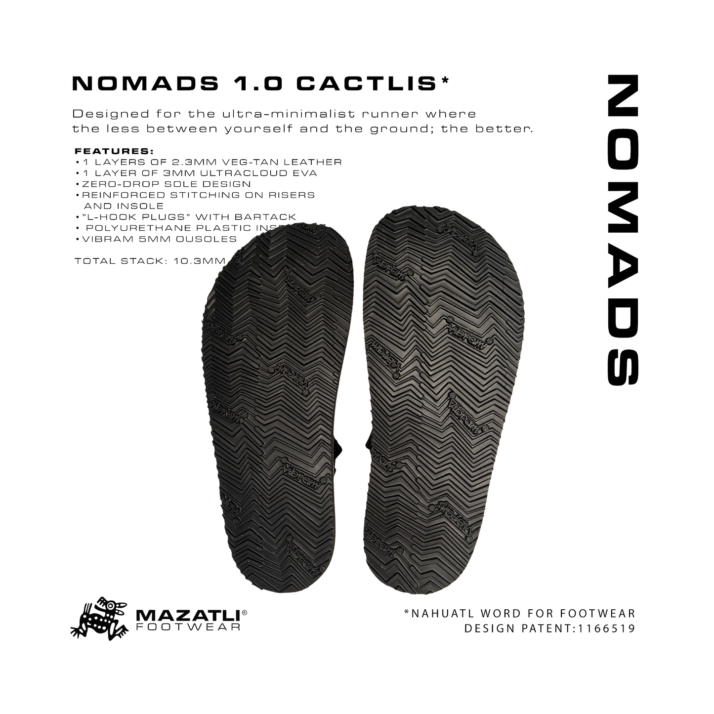 Mazatli TrailRunner 1.0 Running Sandals Cactlis