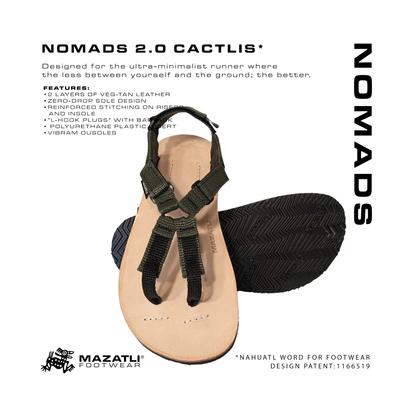 Mazatli Nomads 3.0 Enhanced Elite Trail Running Sandals