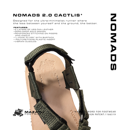 Mazatli Nomads 3.0 Enhanced Elite Trail Running Sandals