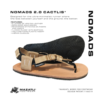 Mazatli Nomads 3.0 Enhanced Elite Trail Running Sandals
