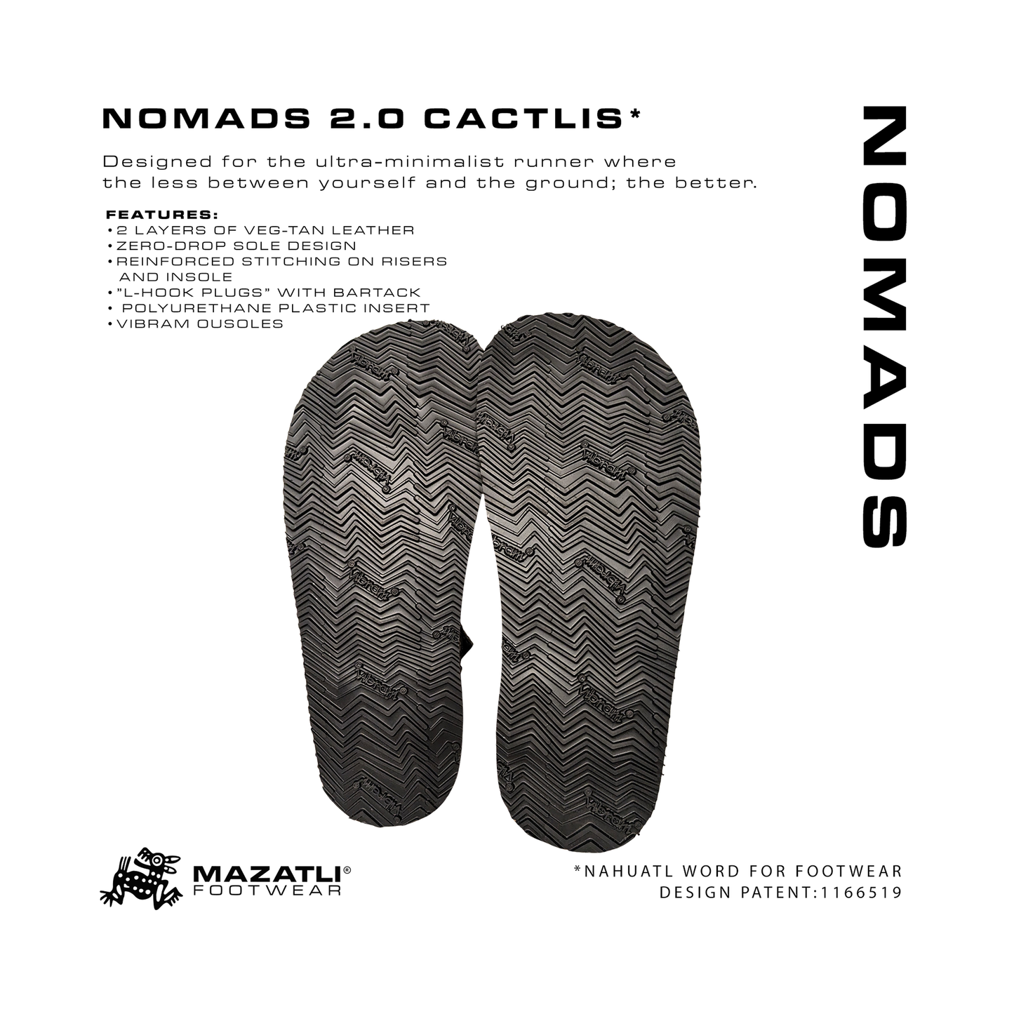 Mazatli Nomads 3.0 Enhanced Elite Trail Running Sandals