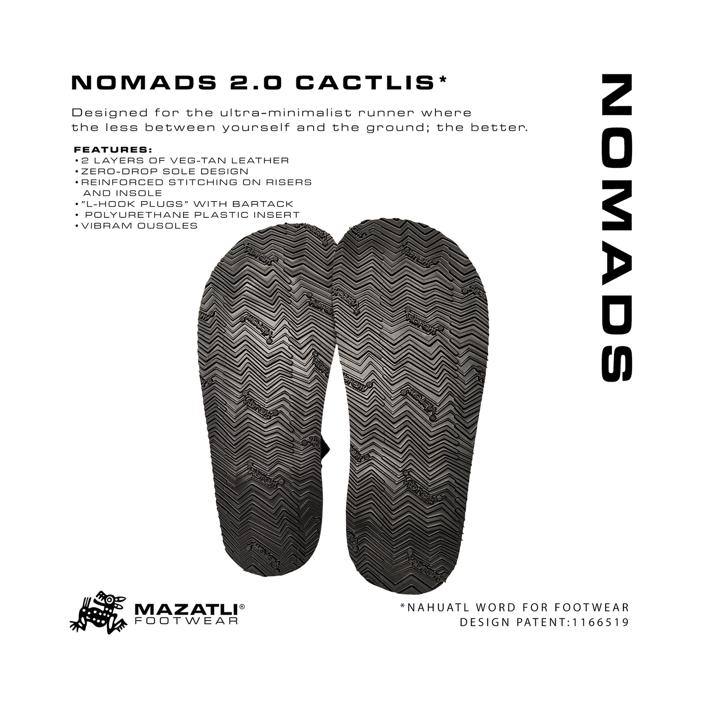 Mazatli Nomads 2.0 Running Sandals Cactlis