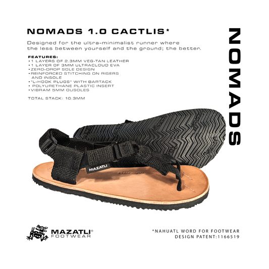 Mazatli Nomads 1.0 Running Sandals Cactlis